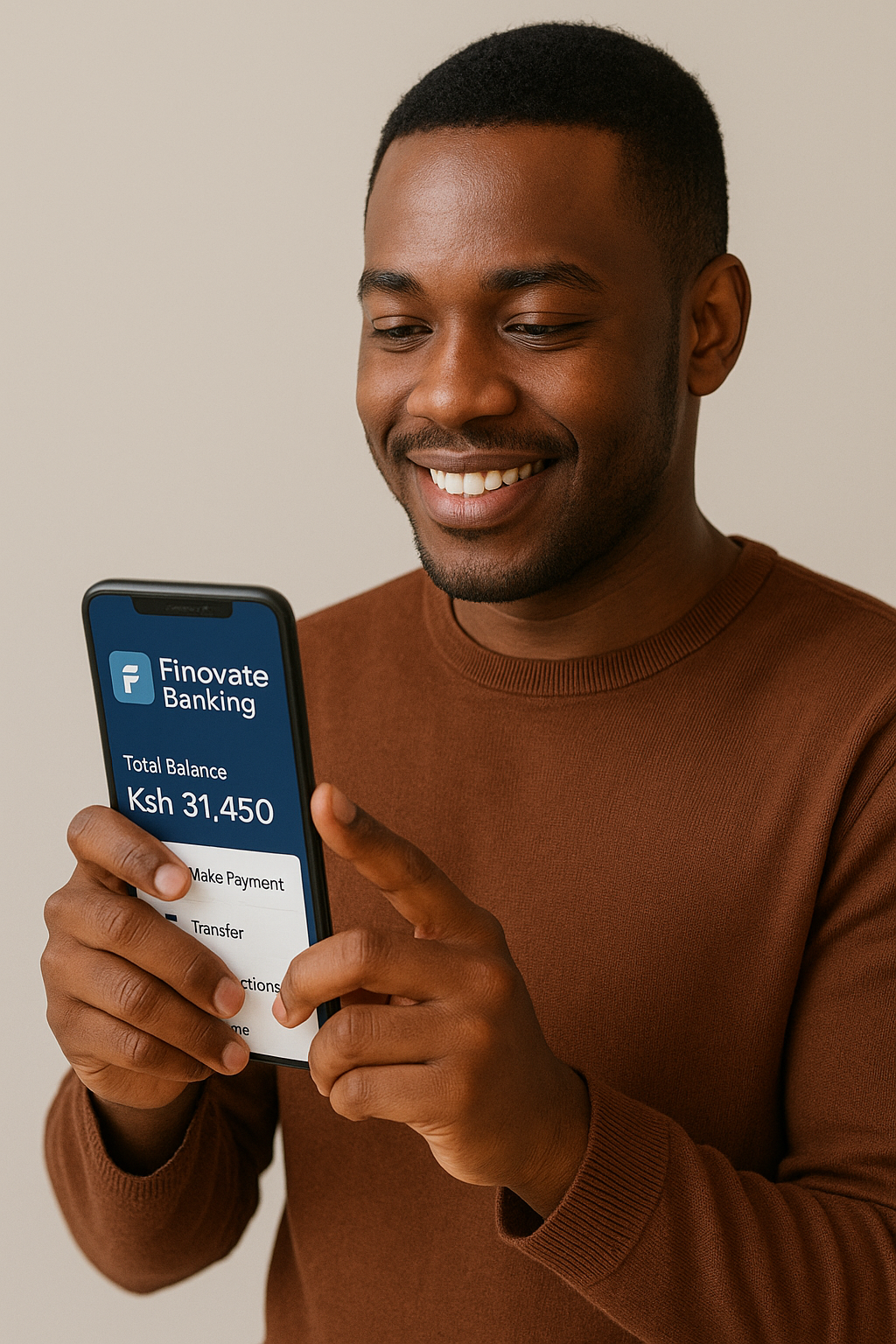Mobile Banking App - Secure 24/7 access to financial accounts for SACCO and MFI members in Kenya
